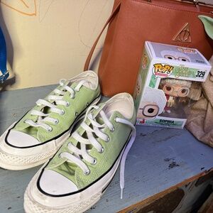 Women's Low Lime Green Converse